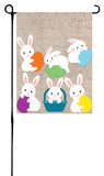 Grandparent Bunny Garden Flag