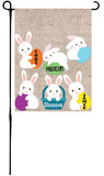 Grandparent Bunny Garden Flag