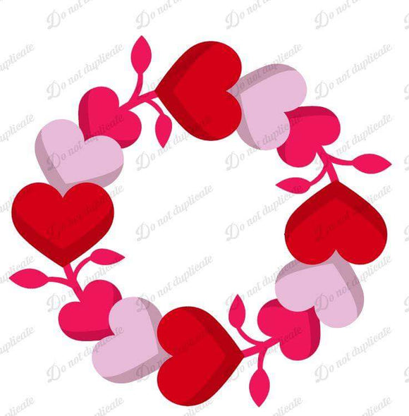 Valentine's Vinyl Heat Transfers