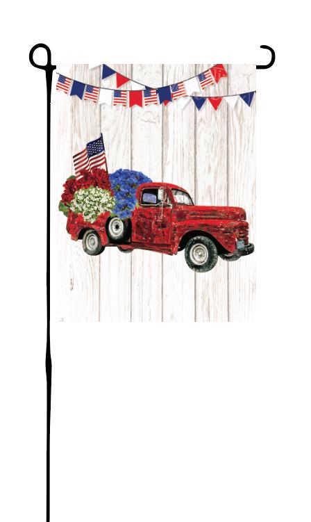 Patriotic & 4th of July Garden Flags