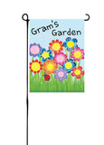 Grandparent Flower Garden Garden Flag