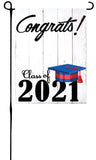 Congrats 2021 Garden Flag