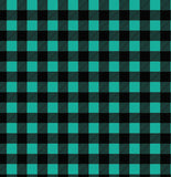 Buffalo Plaid - Teal & Black Printed Vinyl