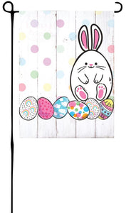 Bunny Egg Garden Flag