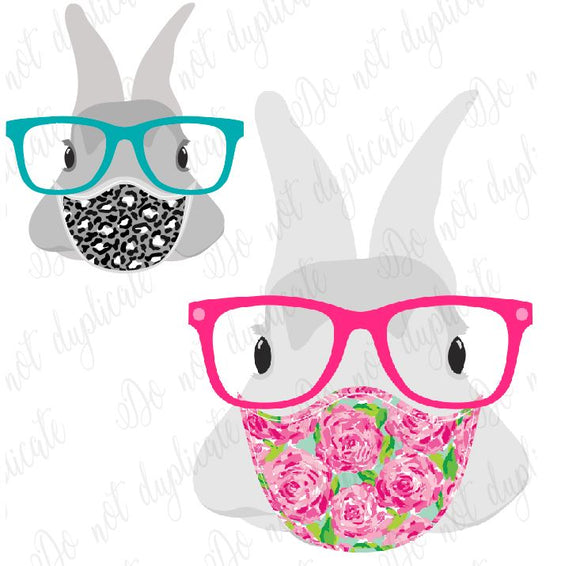 Masked Bunny Decals