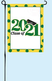 Grad Flag Polka Dot Garden Flag