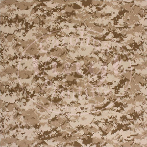 Marine Desert Camo Printed Vinyl