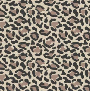 Beige Leopard/Cheetah Printed Vinyl