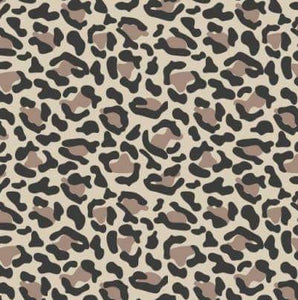 Beige Leopard/Cheetah Printed Vinyl