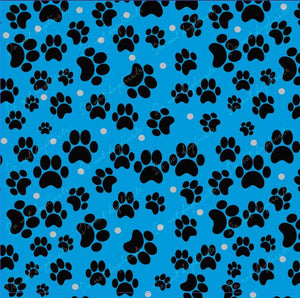 Panther Paws Printed Vinyl