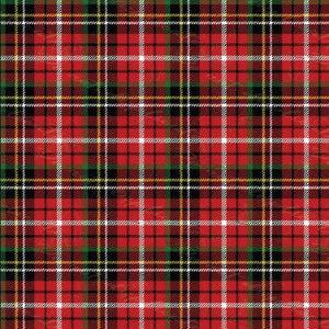 Christmas Plaid Printed Vinyl