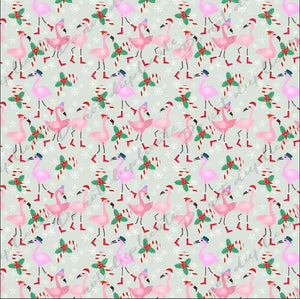 Christmas Flamingo Vinyl