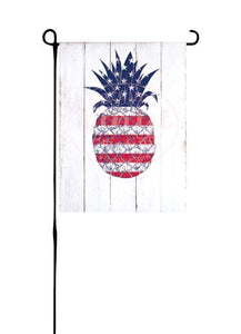Patriotic Pineapple Garden Flag