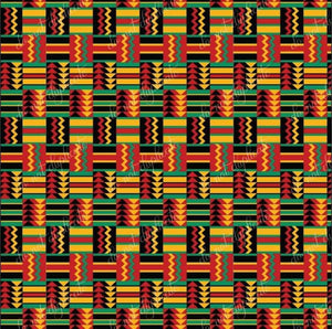 African Pattern Printed Vinyl