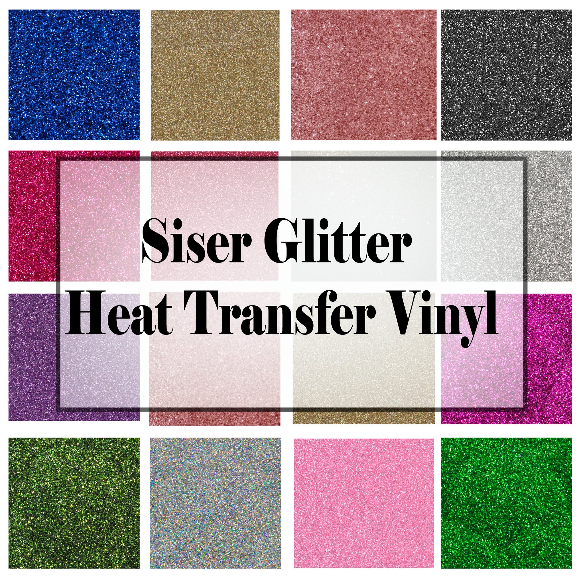 SISER GLITTER HEAT TRANSFER VINYL