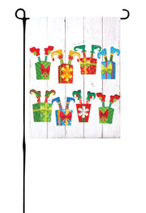 Grandparent Gift & Elf Garden Flag