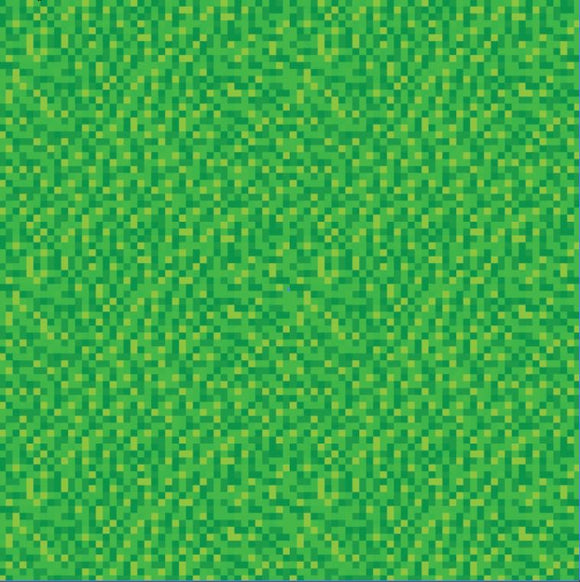 Green Pixel Vinyl