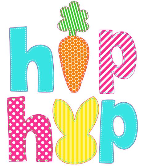 Hip Hop Easter Heat Transfer