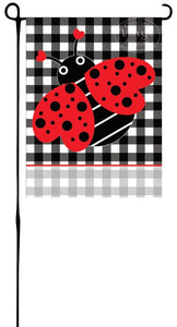 Lady Bug Garden Flag