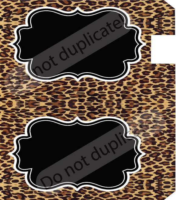 Leopard Magnetic Mailbox Cover