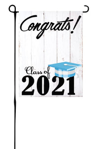 Congrats 2021 Garden Flag