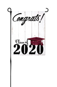 Class of 2020 - Maroon - Garden Flag