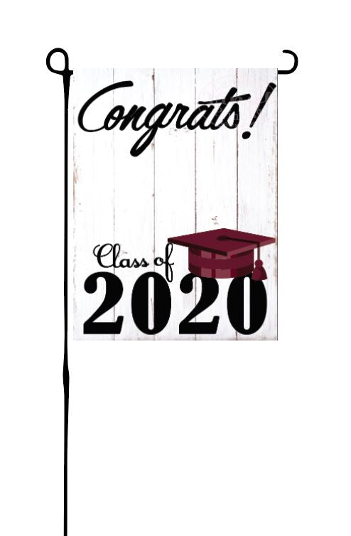 Class of 2020 - Maroon - Garden Flag