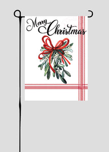 Mistletoe Garden Flag