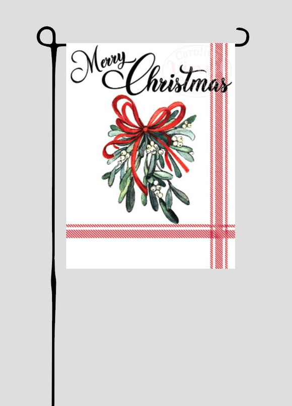 Mistletoe Garden Flag