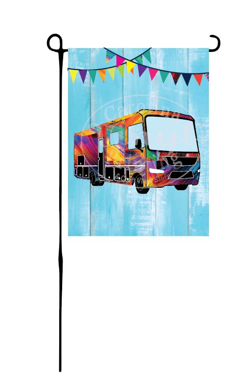 Motorhome Garden Flag