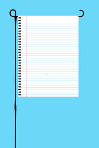 Notebook Teacher Flag