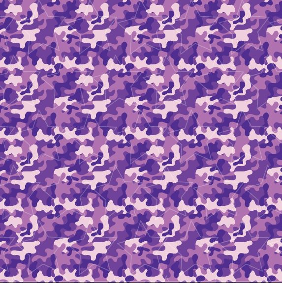 Purple Camo Printed Vinyl