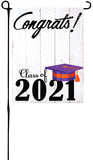 Congrats 2021 Garden Flag