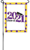 Grad Flag Polka Dot Garden Flag