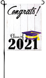 Congrats 2021 Garden Flag