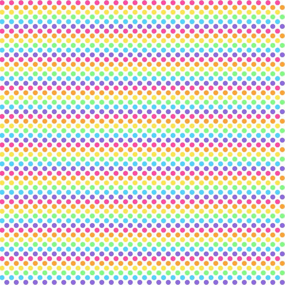 Rainbow Dots Vinyl