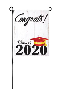 Class of 2020 - Red & Yellow - Garden Flag