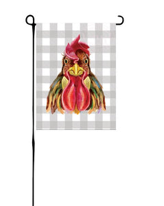 Rooster Garden Flag