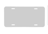 Blank Metal Car Tag/License Plate