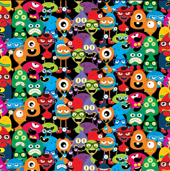 Fun Monsters - Printed Vinyl