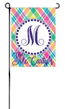 Spring Plaid Garden Flag