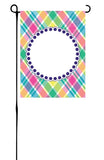 Spring Plaid Garden Flag