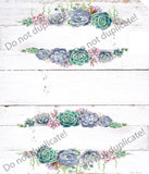 Succulent Mailbox Cover