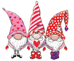 Valentine's Gnomes Heat Transfer