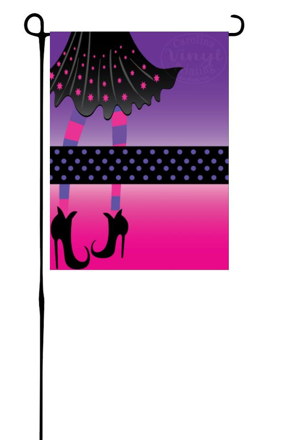 Witch Garden Flag