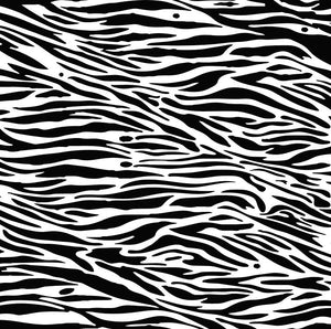 Zebra Stripes Printed Vinyl
