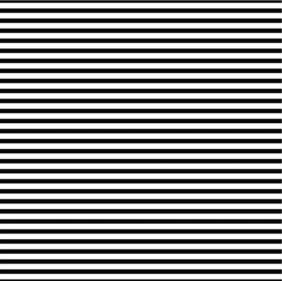 Black & White Striped Vinyl