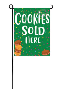 Cookie's Sold Here Garden Flag