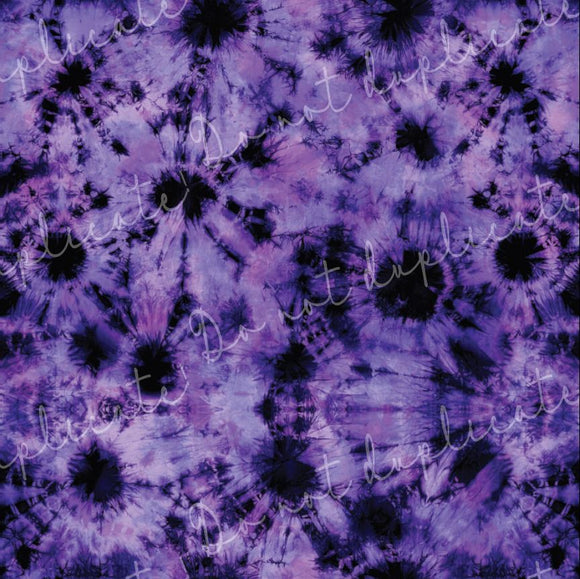 Purple and Black Tie Dye Printed Vinyl – Custom Designs by Natalie