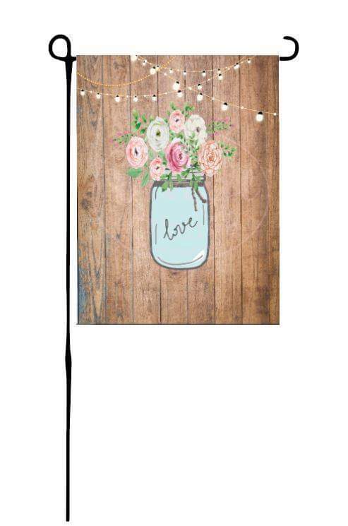 Jar of Flowers Flag